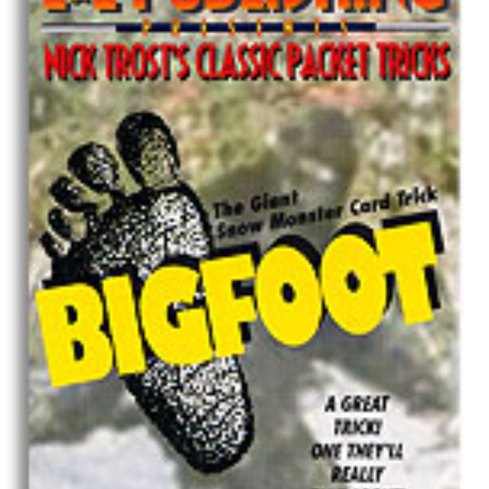 Big Foot Card Trick: Nick Trost's Classic Packet Tricks